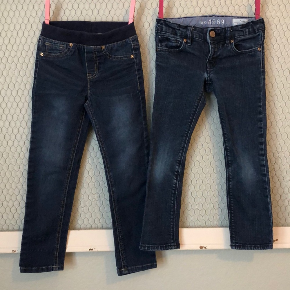 5T Jeans Bundle Gap | Cat & Jack Knit waist